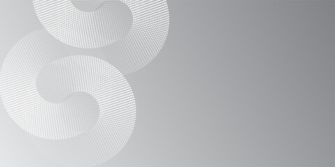 White glowing geometric lines on gray background geometric line pattern