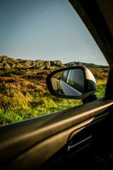 Panorama al tramonto