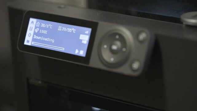 3D printer downloading