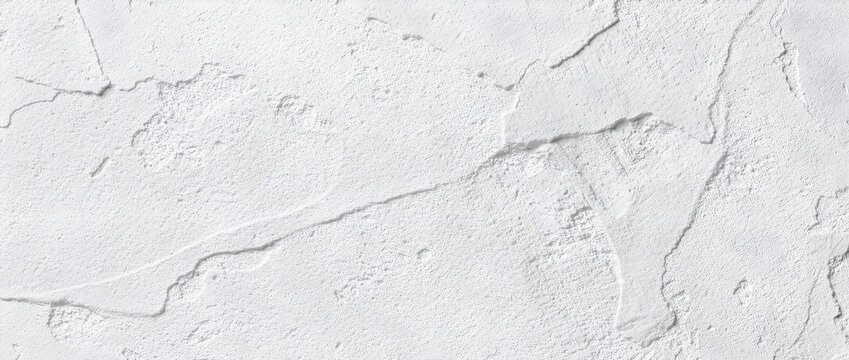 High-detail white plaster wall texture