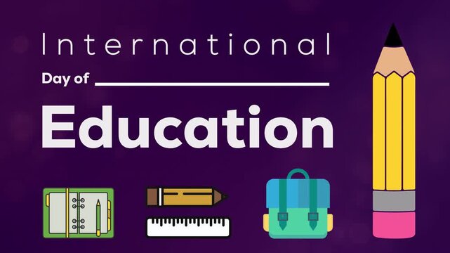 The International Day of Education is observed annually on January 24, celebrating the role of education in promoting peace and sustainable development