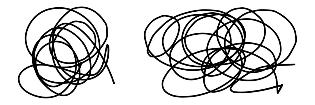 wire, tangled thoughts, brain decision-making confuse 