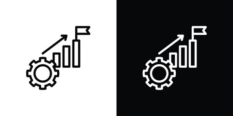 Progress Icon Sheet Black And White