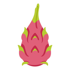 Vector Color Icon - Dragon Fruit