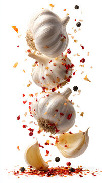 garlic and spicy
