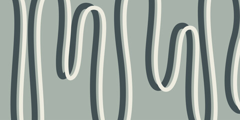 Abstrakcyjne tło z organicznymi łukami w kolorach ziemi