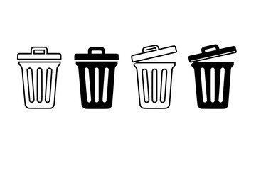 Camera Icons Set Design