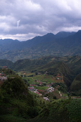 Obraz premium Sapa Vietnam landscape moutain