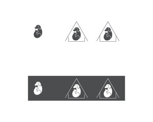 Dog and cat logo design template vector,  pet logo design flat style suitable for pet shop, store, cafe, business, hotel, veterinary clinic, Domestic animal vector illustration logotype, sign, symbol.