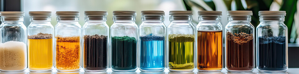 Seamless Gold Confetti and Curling Streamers Falling in Mid-Air on Transparent Background