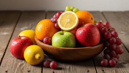 fruit in a bowl