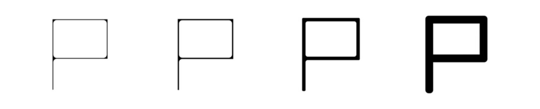 UX UI ic&ocirc;ne utilisateur concepteur drapeau