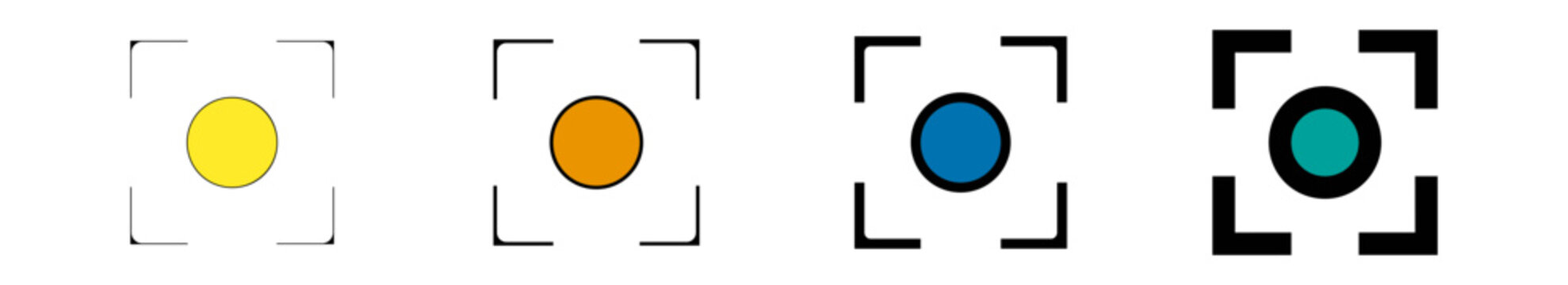 Ic&ocirc;ne UX UI utilisateur objectif