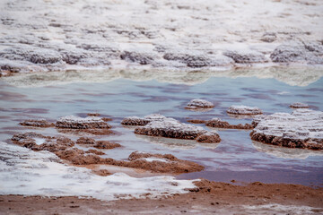 View of Laguna Tebinquiche in Atacama desert, Chile.View of Laguna Tebinquiche in Atacama desert, Chile.v