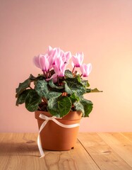 シクラメンの鉢