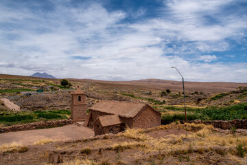 Old Church of Socaire, San Pedro de Atacama province, Chile