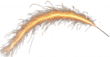Sparkler png Firework cutout Glowing Ember png Light Trail cutout Sparkle png Flame cutout Pyrotechnic png Flare cutout Celebration png Festive cutout