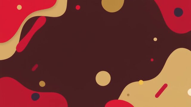 red lantern background for greetings card and copy space for text