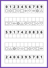 Simple shapes and numbers invite young learners to connect logic with creativity, ideal for educational materials, preschool activities, and engaging cognitive exercises. the mathematical worksheet 