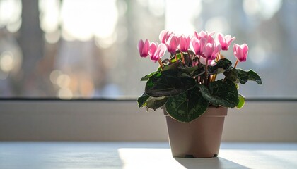 シクラメンの鉢