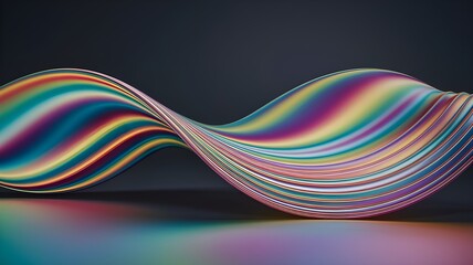 Vibrant wavy structure