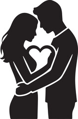 Love Letter Icon with Heart Seal &mdash; Romantic Message Envelope Illustration