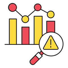Business Risk Analytics and Strategic Planning Icon