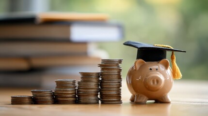 Financial planning for education through investments and savings including student loans for studying abroad and a fund for children s future education