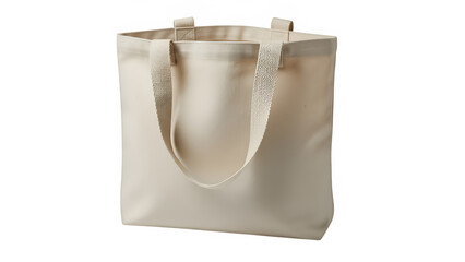 Simple bag for shopping, beach, or gym use, isolated on white or transparent background, ideal for everyday carry, lifestyle accessories, and minimalist product concepts. PNG format.