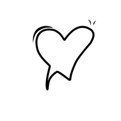 simple hand drawn speech bubbles for communication