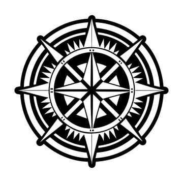 Compass Glyph Style Icons 

