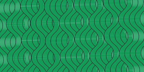 farm green banner, organic abstract background with fields. wavy green lines, natural organic products. ecology background. striped farmer green Pattern
