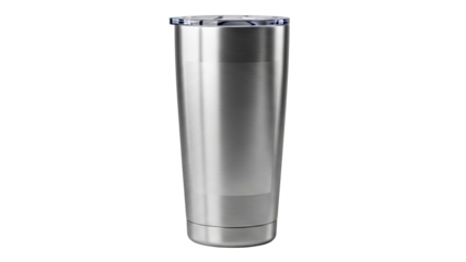 Tall stainless steel insulated tumbler with a clear lid for keeping beverages hot or cold is perfect for travel, outdoor activities, and everyday hydration needs.