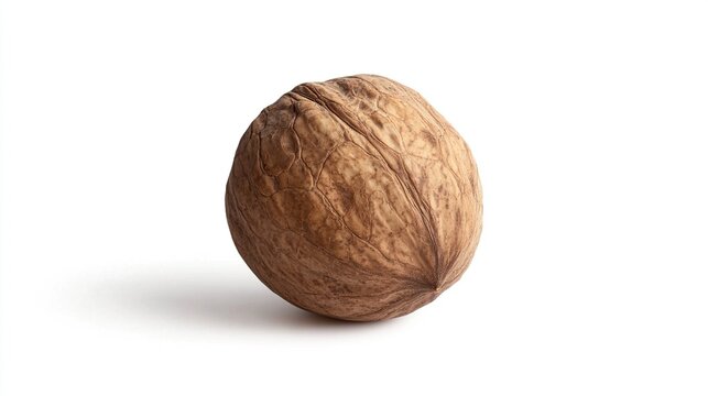 nutmeg isolated on white background
