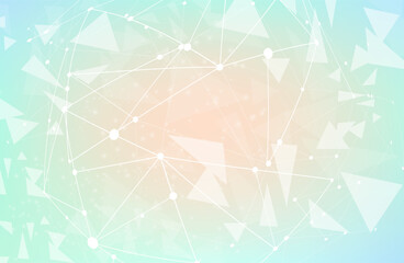 3D Abstract Mesh Background with Circles, Lines and Shapes | EPS10 Design Layout for Your Business.Premium background design with white line pattern (texture) in luxury pastel colour.