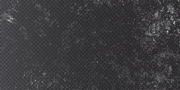 Vintage film filter overlay with dust and scratches. Grunge vector texture for retro photo effects, video overlays, or distressed design elements. Transparent background for easy layering.