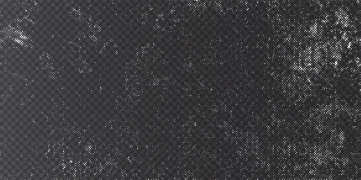 Vintage film filter overlay with dust and scratches. Grunge vector texture for retro photo effects, video overlays, or distressed design elements. Transparent background for easy layering.