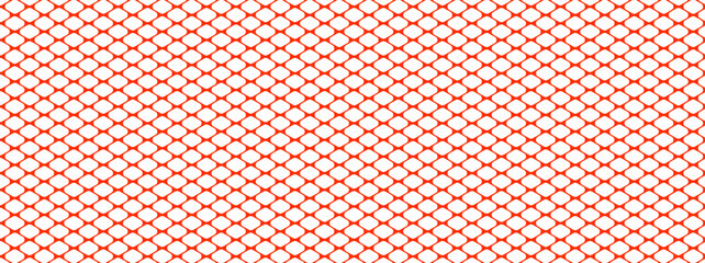 Red grill mesh, net, or fence vector pattern background © Anastasiia