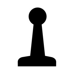 Antenna Silhouette Vector Icon Image