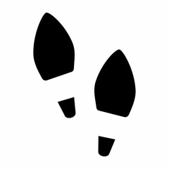 Women Shoes Print Silhouette Icon Image