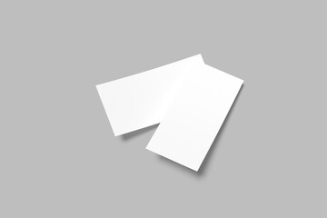 gift voucher blank mockup