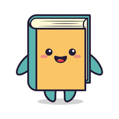 Cartoon Book Character Illustration