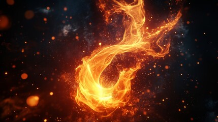 Red lines of light against a dark background convey speed and technological sophistication — an excellent atmospheric backdrop for promotional materials about modern gadgets.