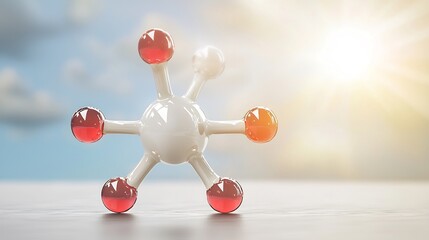 Perturbation theory applied molecular energy level splitting