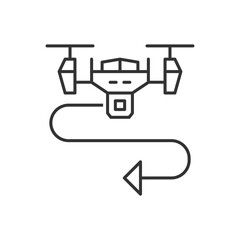 Drone Path Direction icon