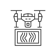 Drone Thermal Image Icon