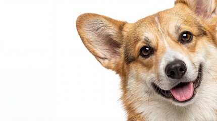 Golden light burst abstract design element on white background