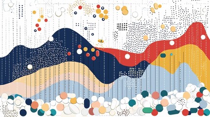 Pharmacokinetic curve showing drug concentration over time