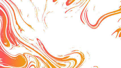 Abstract background with red fire flames and orange swirls featuring a creative tribal floral ornament pattern as a vector illustration design element for a tattoo or nature wallpaper decoration