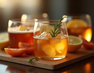 Traditional French Ap&eacute;ritif Selection in Luxury Style